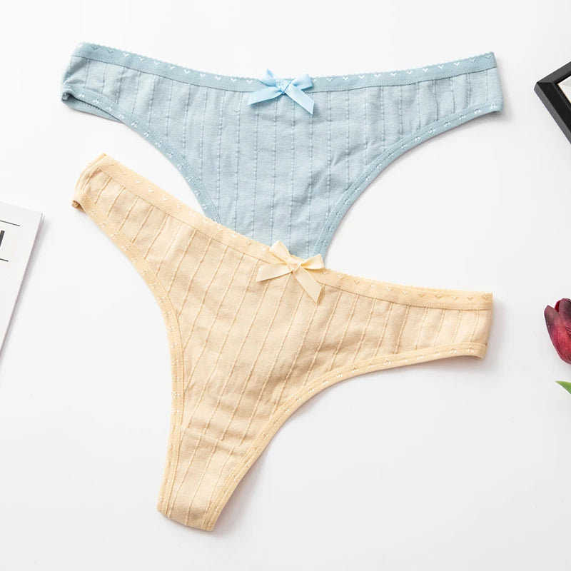 Soft Breathable T-back Women's Panties