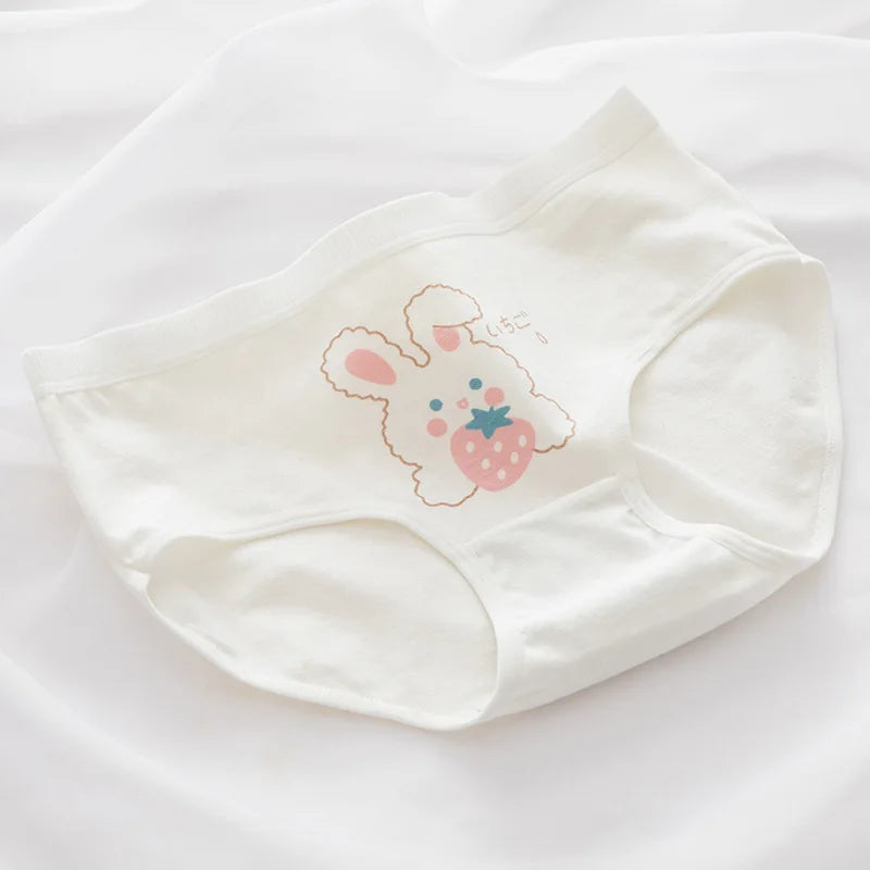 Cute Rabbit Pattern Panties Girls