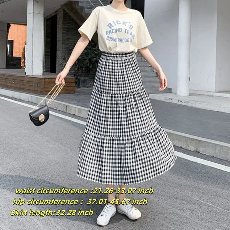 Casual Vintage Women Skirt