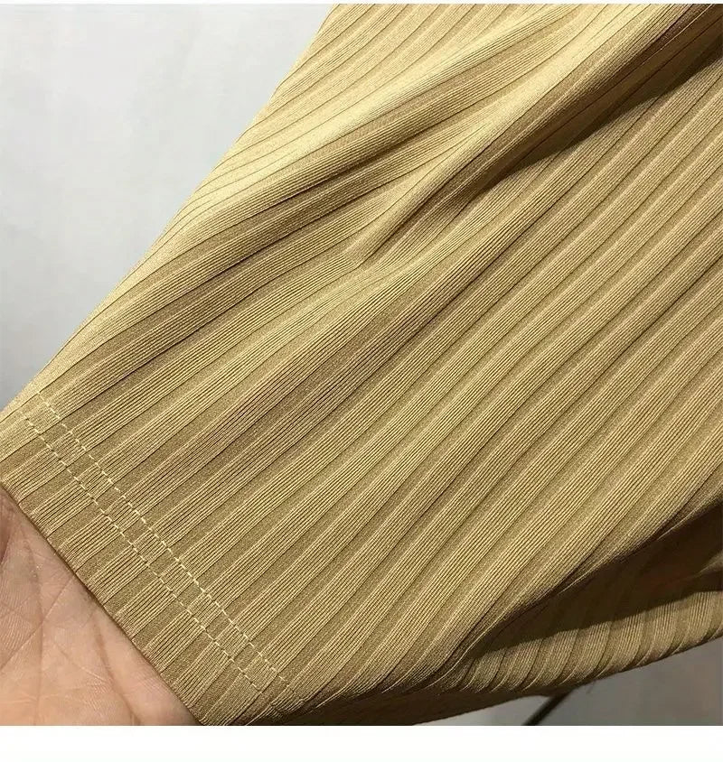 Men's Clothing  Silk Quick Dry Short Sleeve T-Shirt