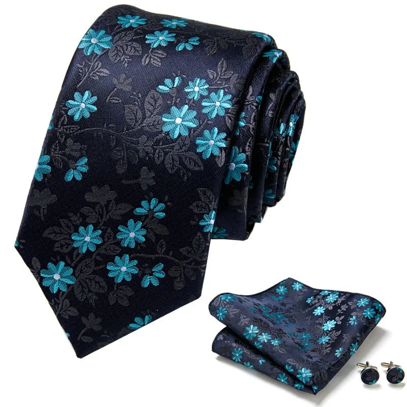 Pre-tied Necktie For Men Women Paisley Style