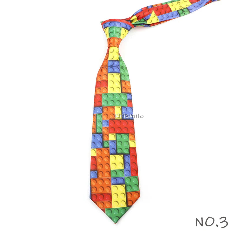 Men's Vintage Imitation Silk Ties 8cm