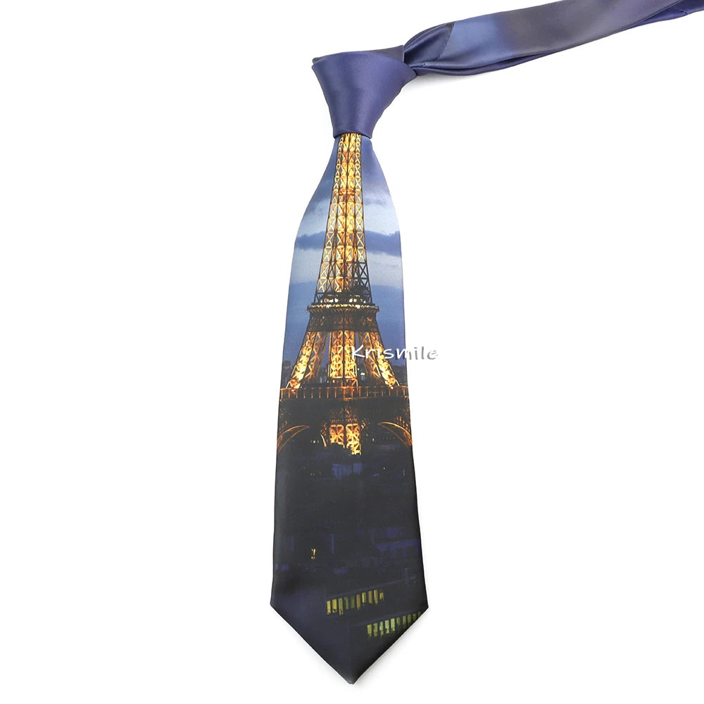 Men's Vintage Imitation Silk Ties 8cm
