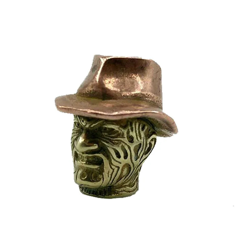 Outdoors DIY Tools EDC Brass Copper Knife Beads Classic Lanyard Pendants