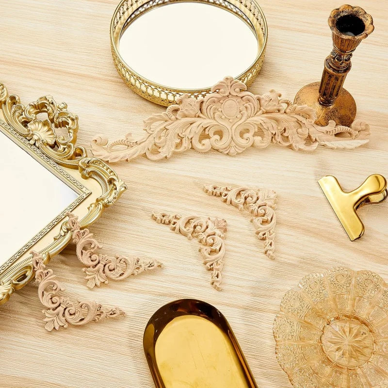 Decorative Wood Appliques and Onlays Natural