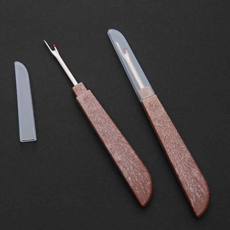 2/4/8/10PCS Wood Handle Seam Ripper Sewing Thread Ripper Stitch Remover