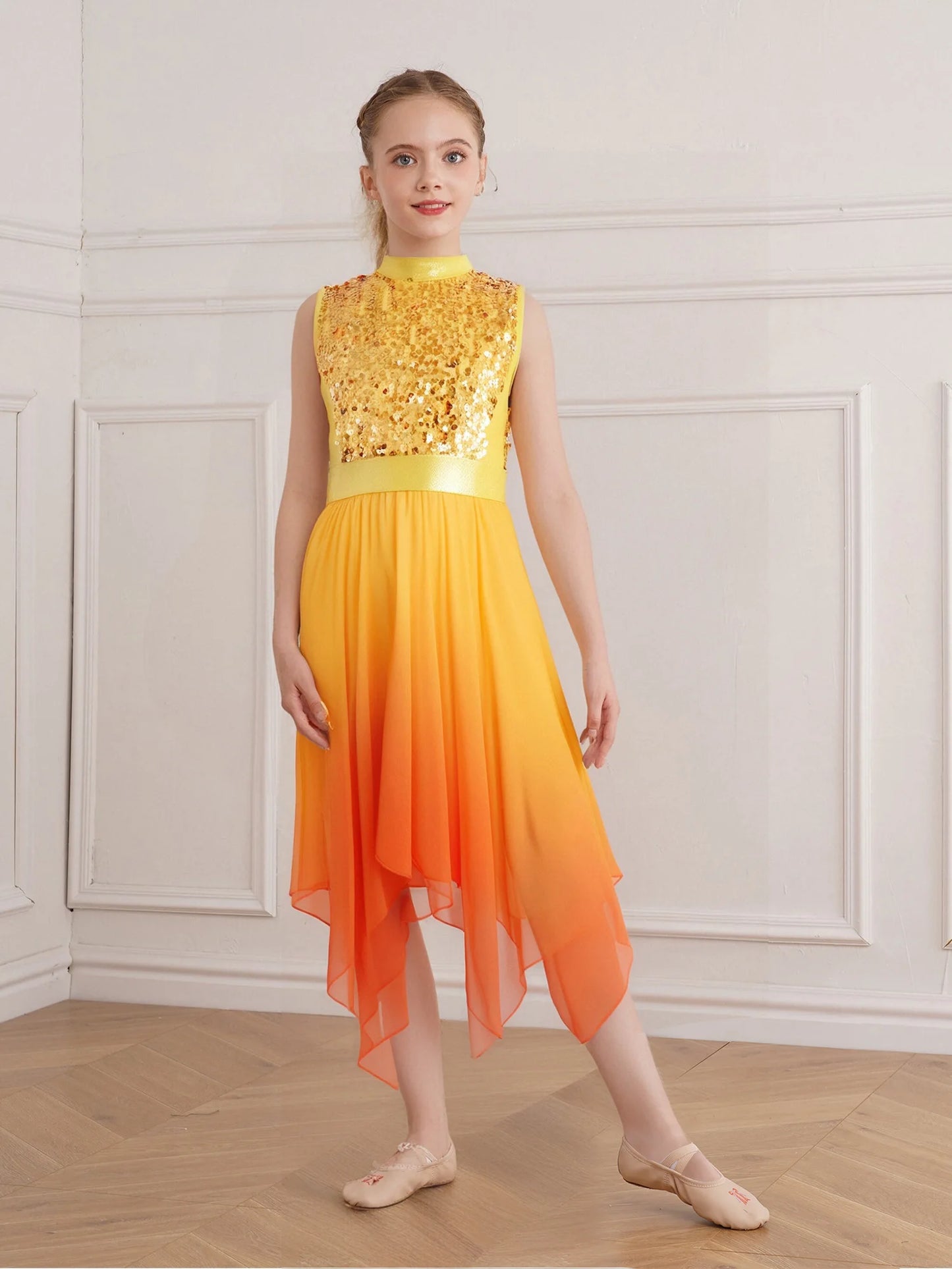 Girls Lyrical Dance Dress