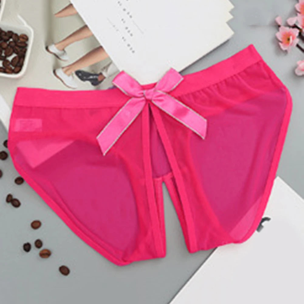 Sexy Fun Underwear Open Crotch Briefs