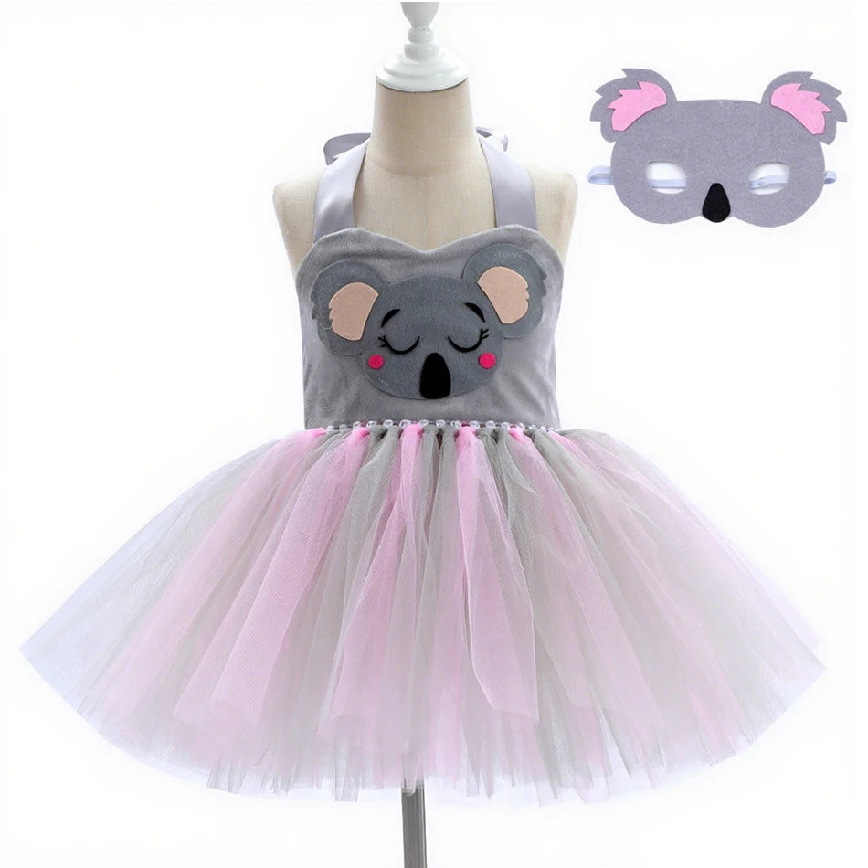 Girl Cartoon Dress Children Cosplay