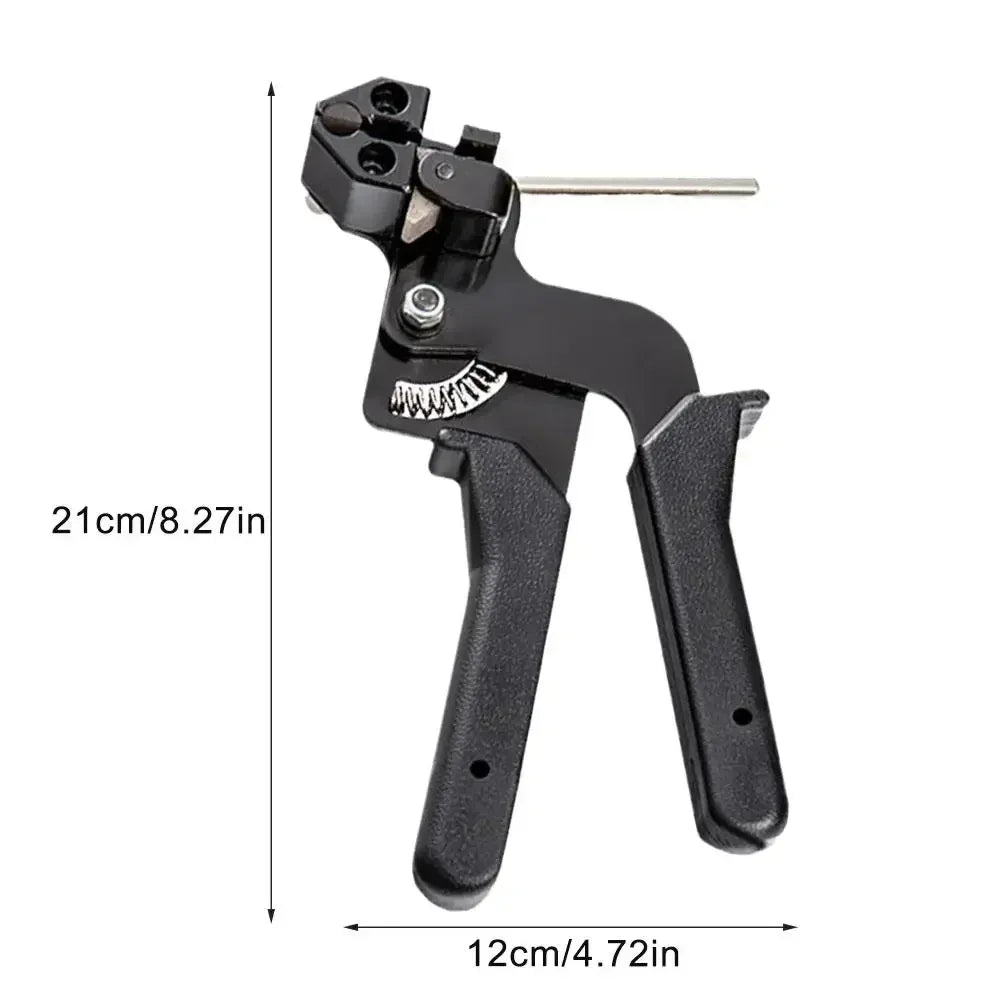 NEW Cable Tie Plier Fastening Strap Cable Tie Gun Automatic Cutting Tool