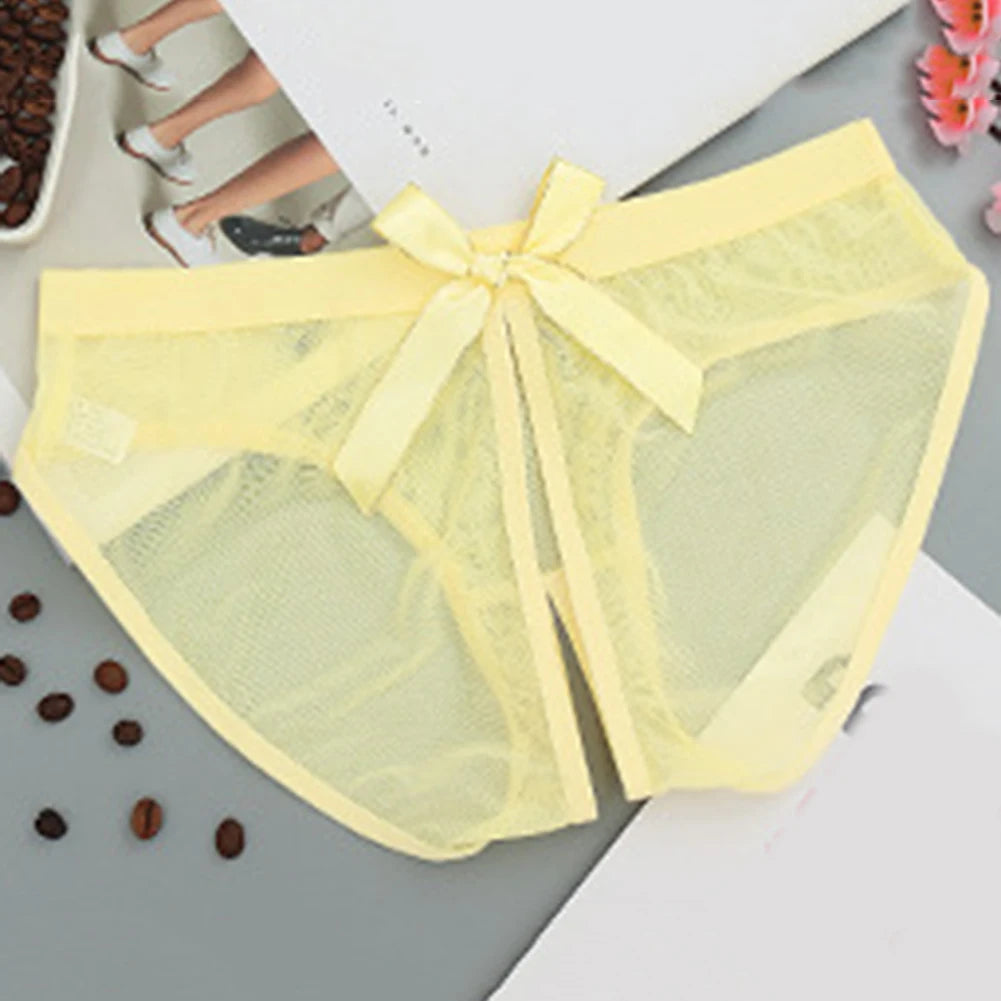 Sexy Fun Underwear Open Crotch Briefs