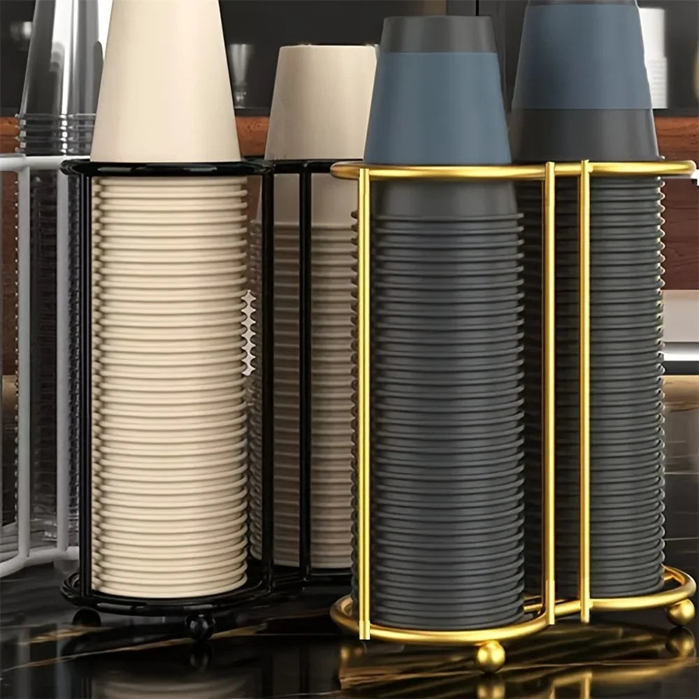 Metal Disposable Cup Storage Holder