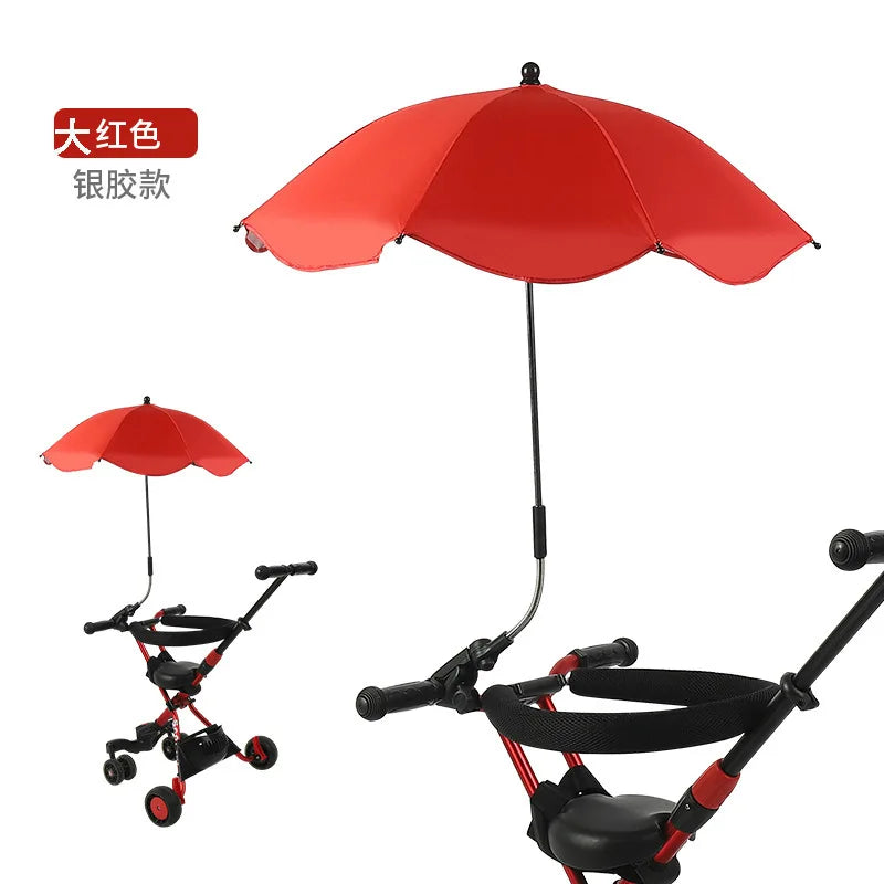 Adjustable Shade Umbrella Uv Sunshade For Stroller Accessories