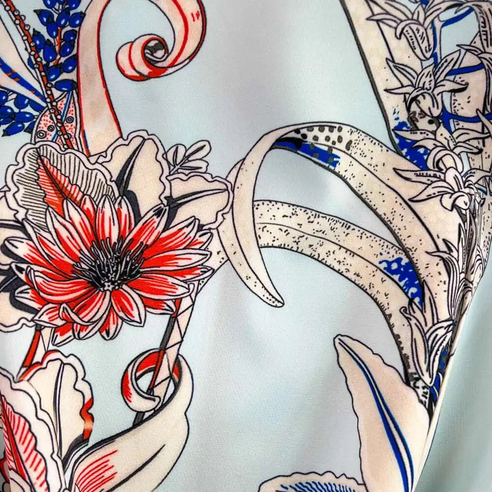 Short Sleeve Floral Print Sheath Bodycon Pencil Short Dress Shirt