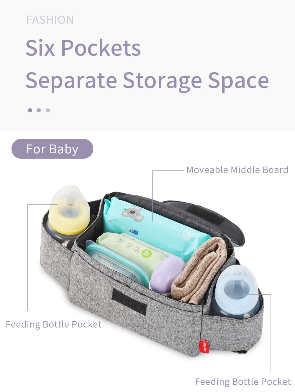 Insular Diaper Bag Baby Milk Bottle Insulation