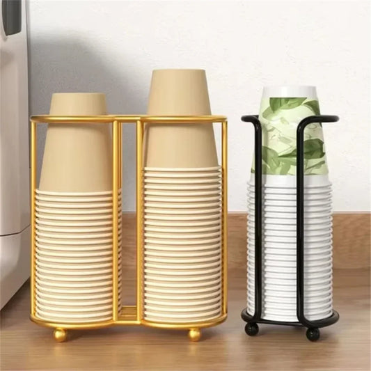 Metal Disposable Cup Storage Holder