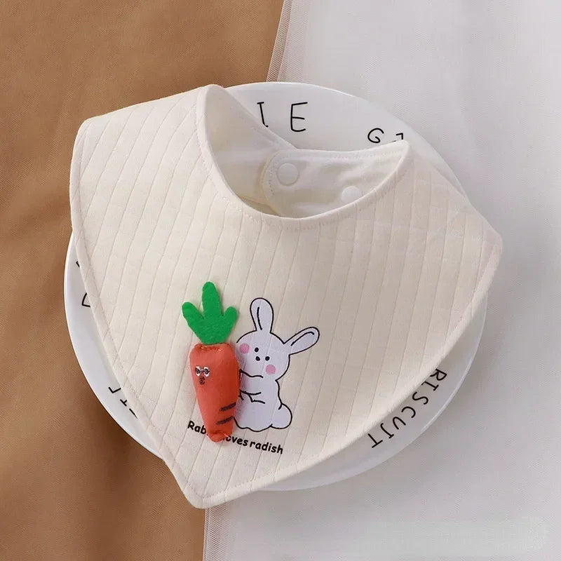 Cartoon Baby Bibs Soft