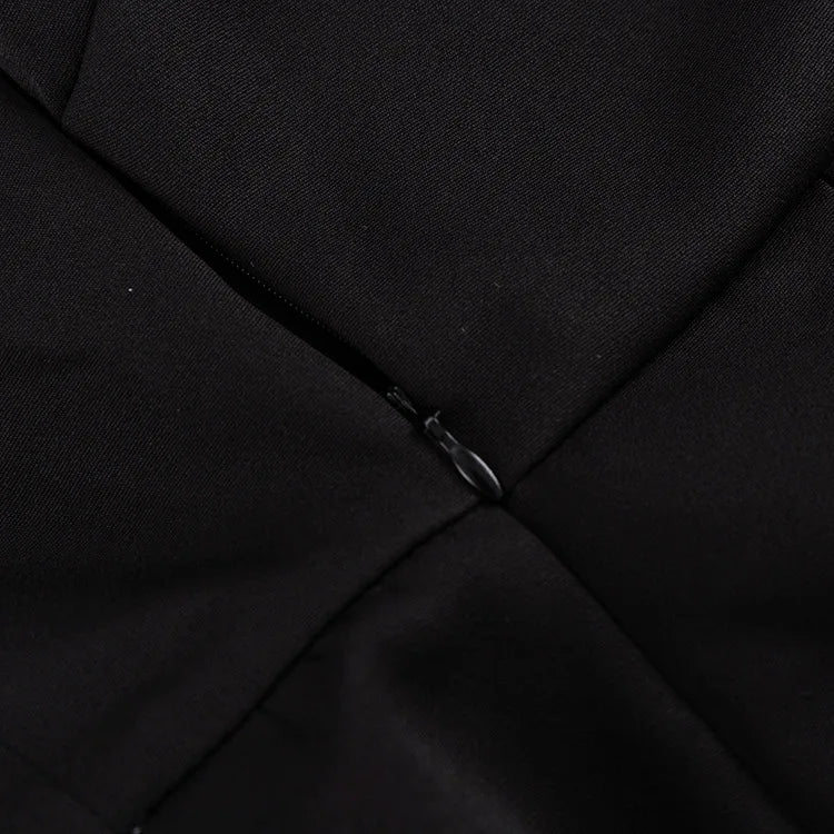 Autumn Long Sleeve Pullover Black and White