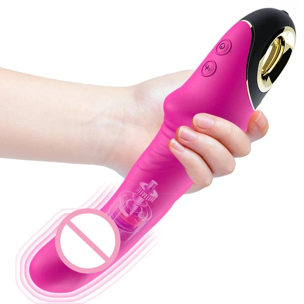 Sex Toys 9 Frequency Dildo Vibrator Silicone