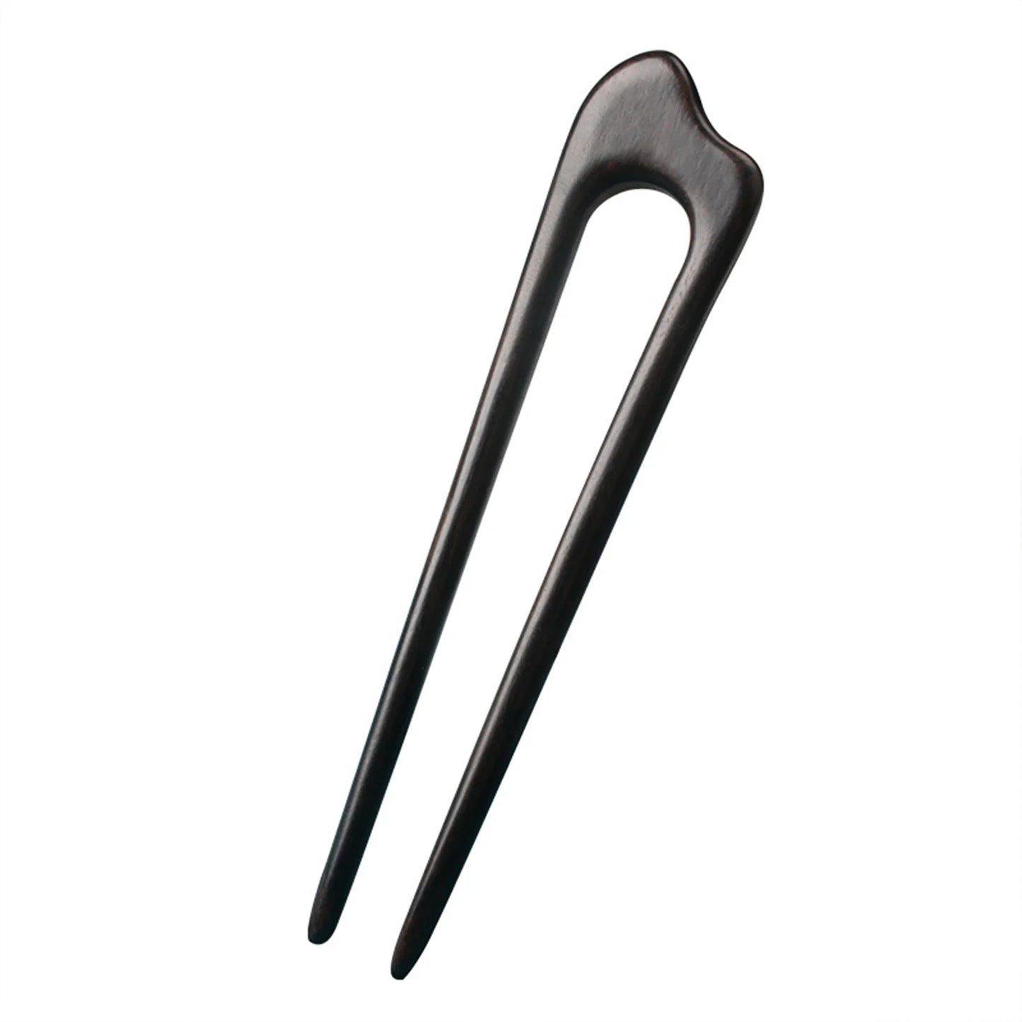 Women Hair Jewelry Accessories Wood Hand Carved Stick Hair Clips