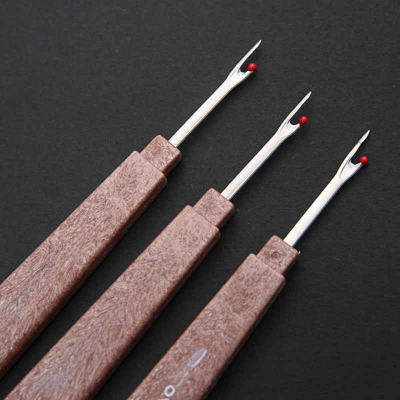 2/4/8/10PCS Wood Handle Seam Ripper Sewing Thread Ripper Stitch Remover