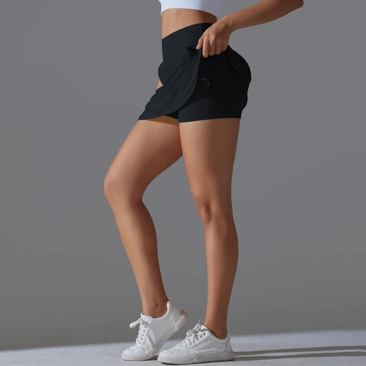 Tennis Skirt High Waist Breathable Sweat Skirt