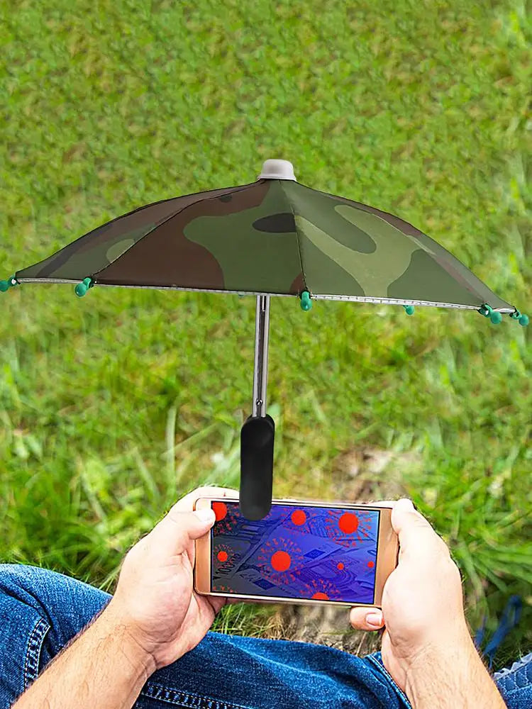 Cell Phone Umbrella Sun Protection Phone Clip