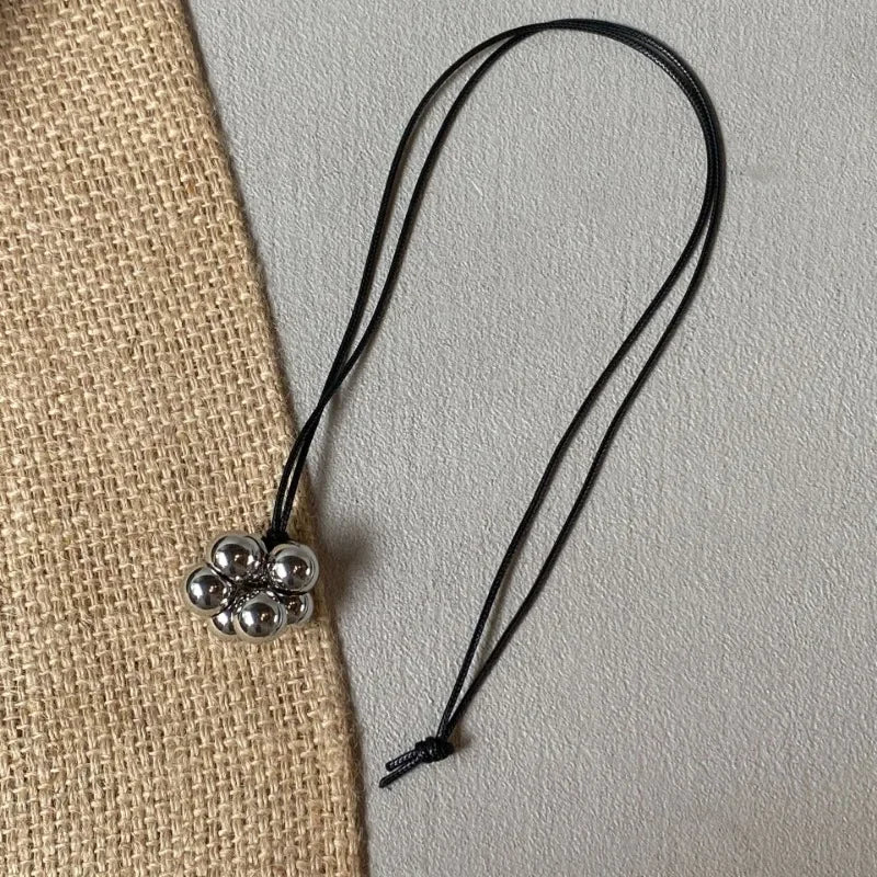 Modern Jewelry Pretty Design Lovely Round Beads Pendant Necklace