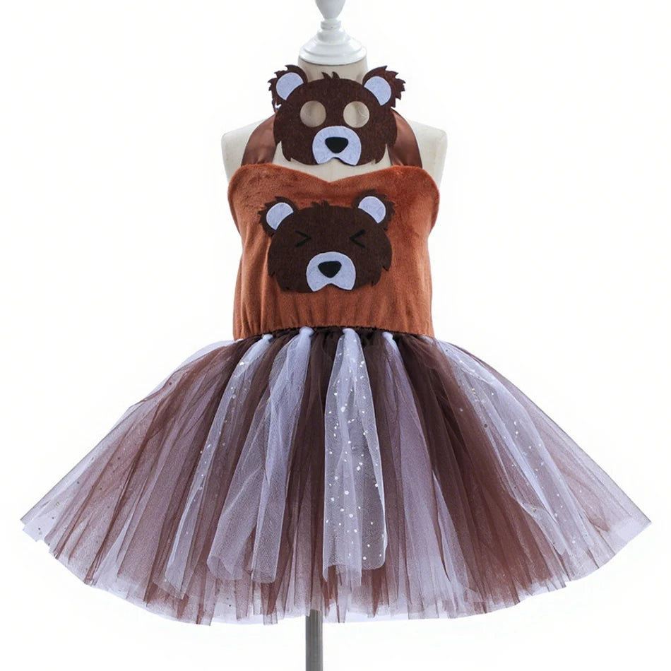 Girl Cartoon Dress Children Cosplay
