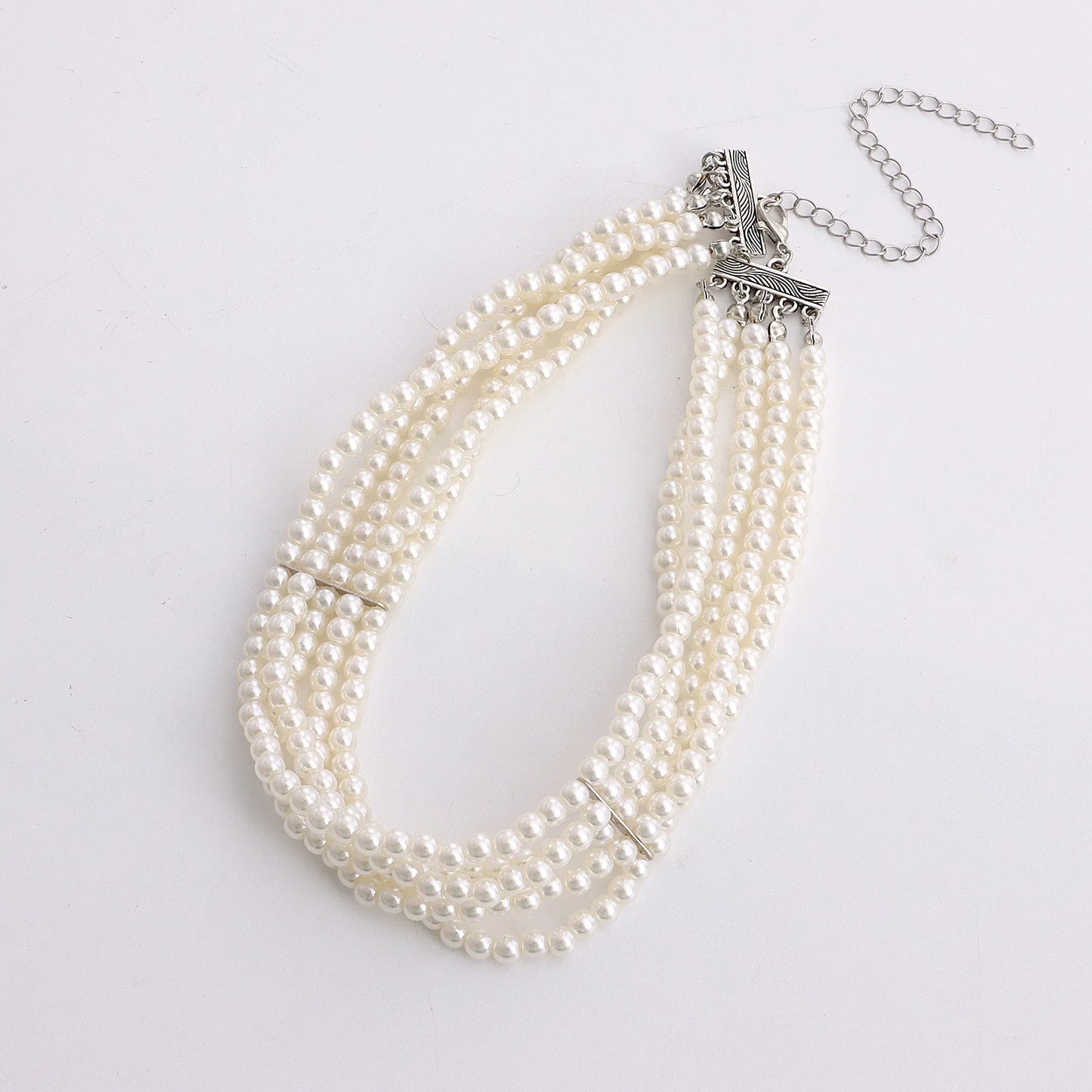 Fashion Accessories Niche Luxury Style White Pearl Necklace Ins Style