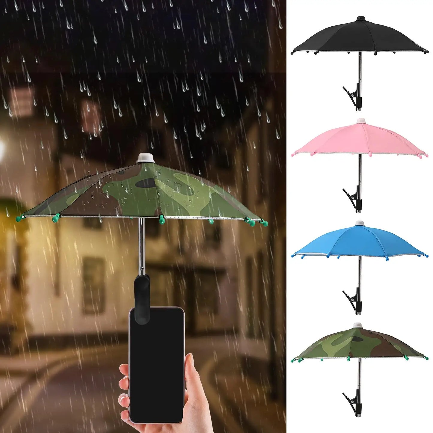 Cell Phone Umbrella Sun Protection Phone Clip