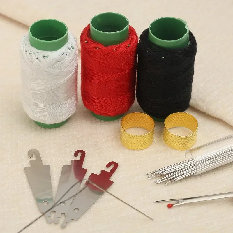 Big Eyed Sewing Needles Set with Diverse Practical Tools Stainless Steel Sewing Needles Household DIY Apparel Sewing Supplies