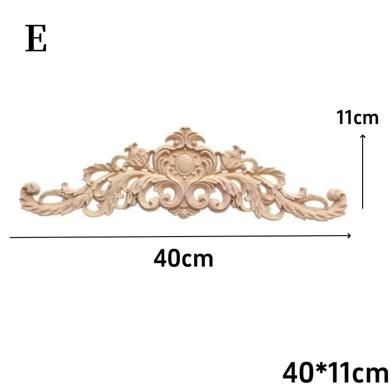 Decorative Wood Appliques and Onlays Natural