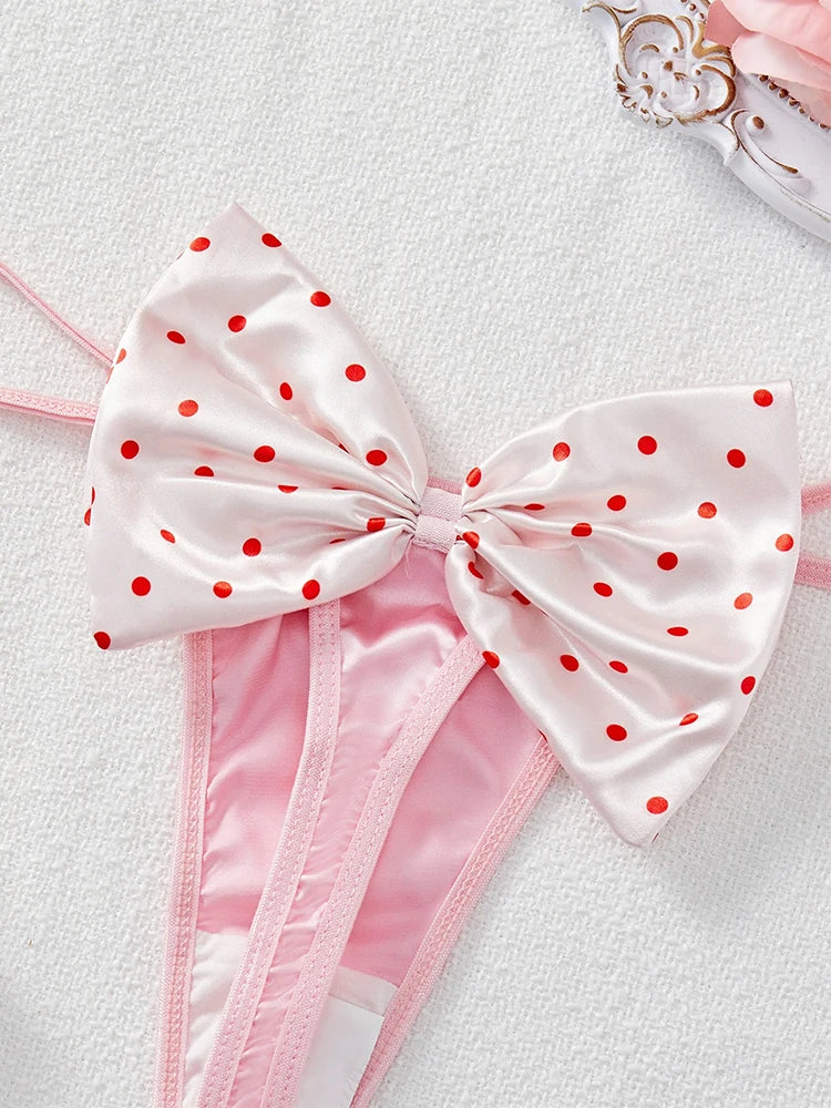 Women Underwear Japanese Panties Cute Big Bow