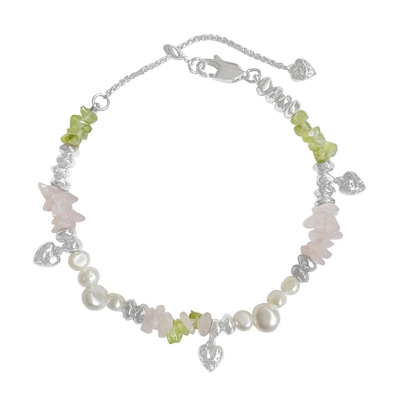 MASW Original Design Elegant Temperament Irregular Beaded Necklace