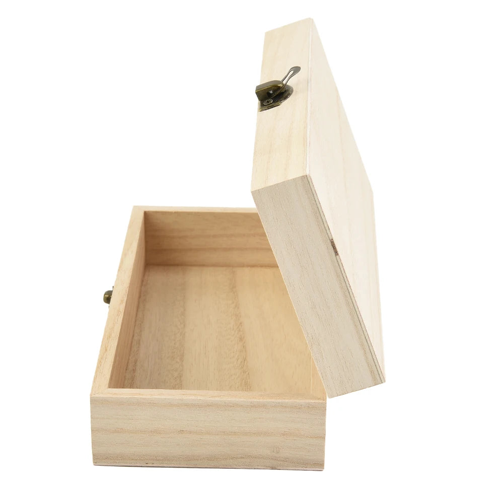 20*10*6 Cm Rectangular Durable Wooden Storage Box