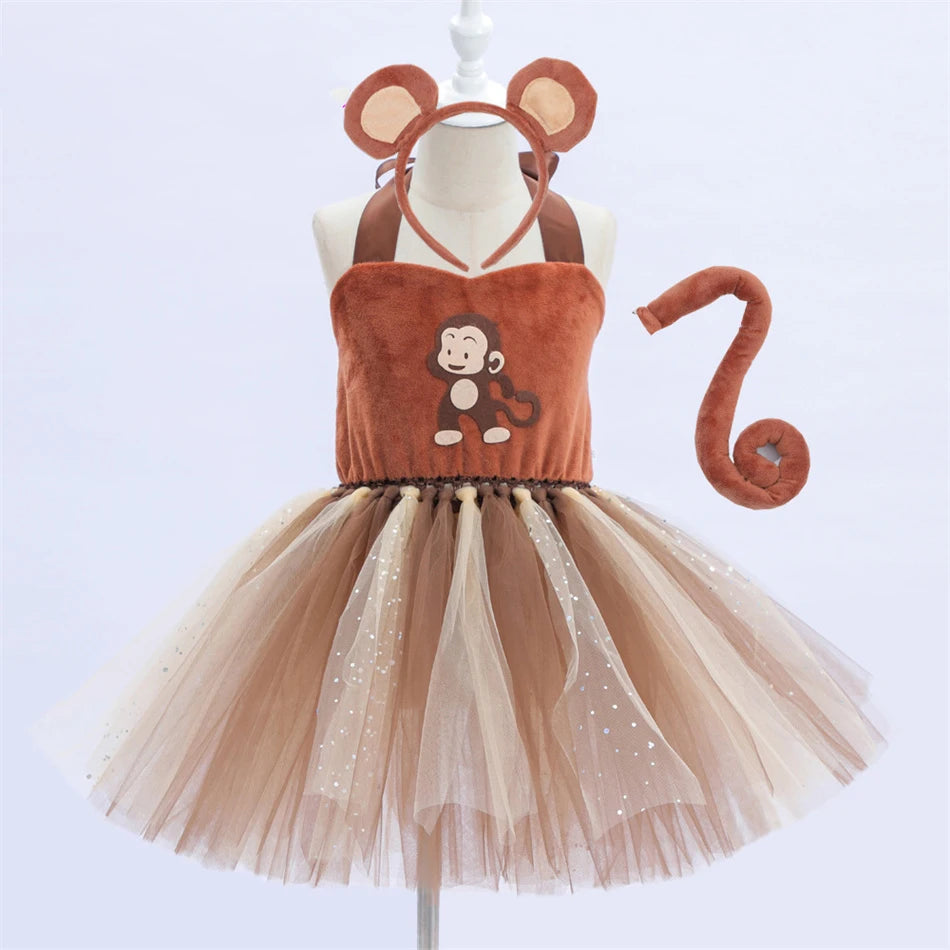 Girl Cartoon Dress Children Cosplay