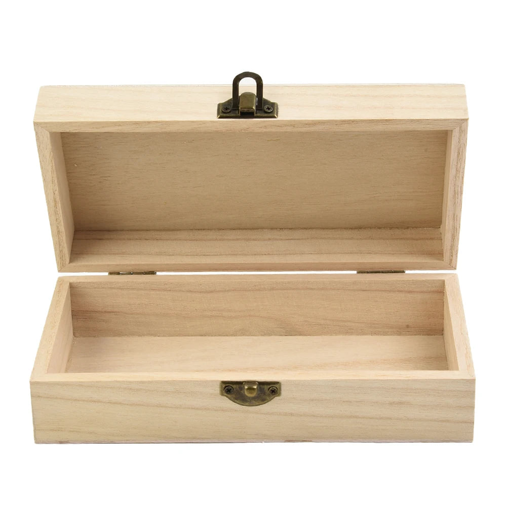 20*10*6 Cm Rectangular Durable Wooden Storage Box