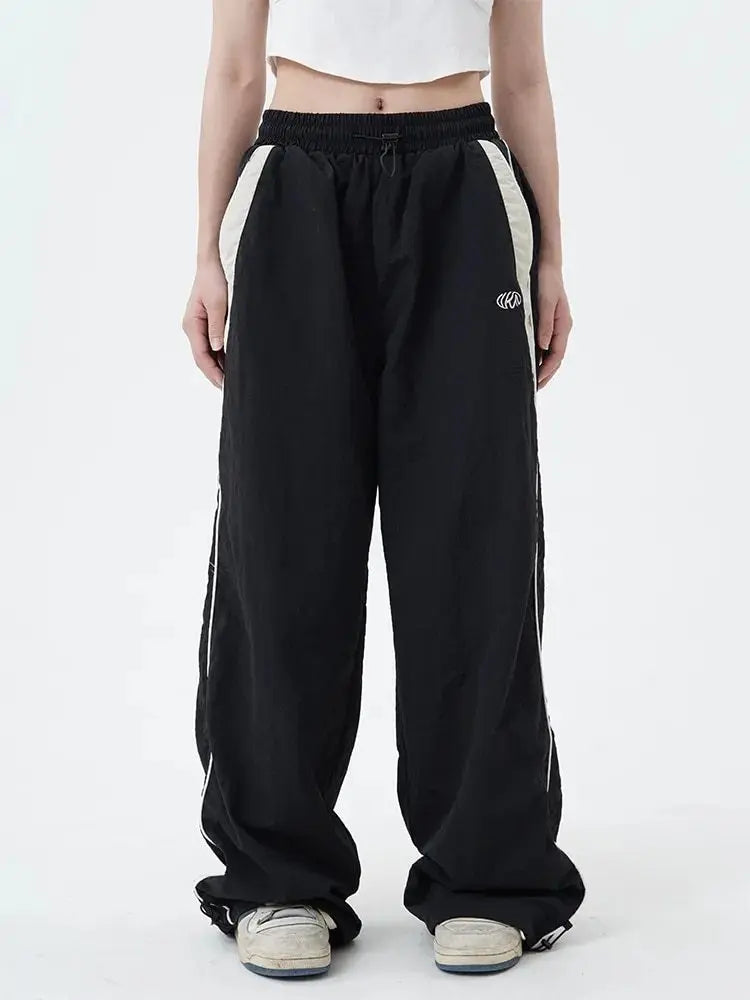 Casual Wide Leg High Waisted Pants