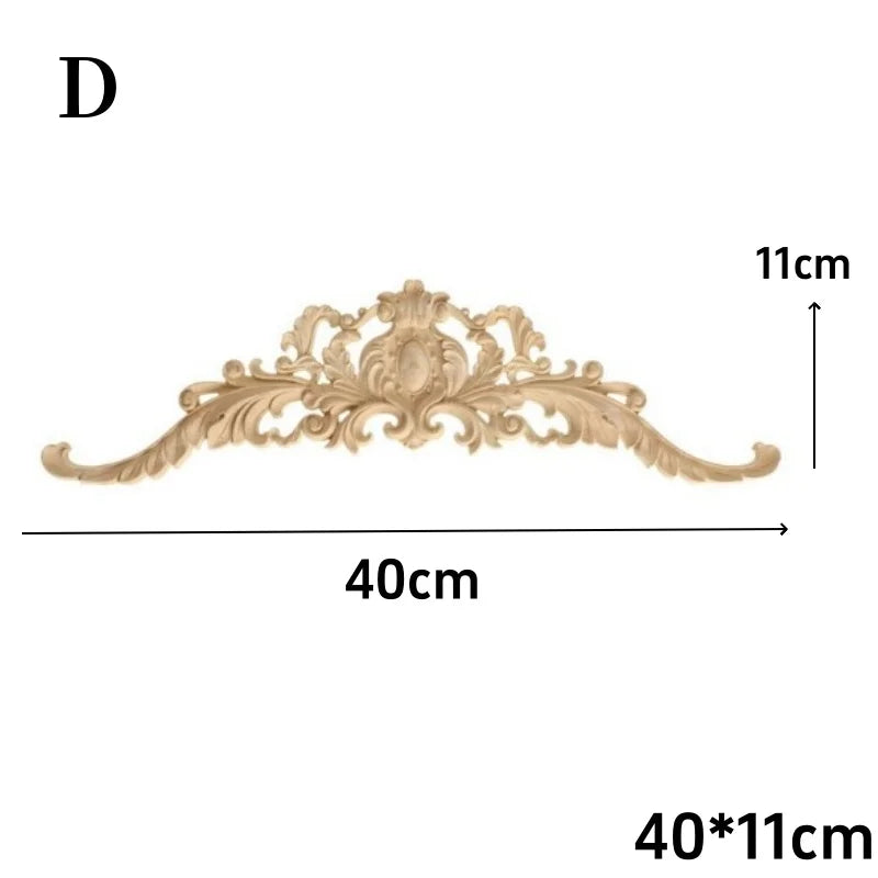 Decorative Wood Appliques and Onlays Natural