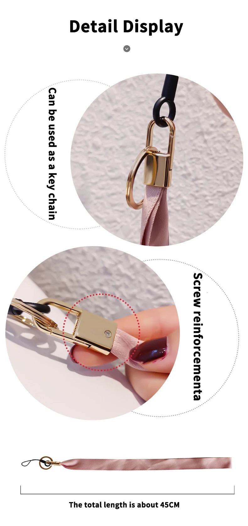 Phone Lanyard Neck Cord Universal Mobile Phone