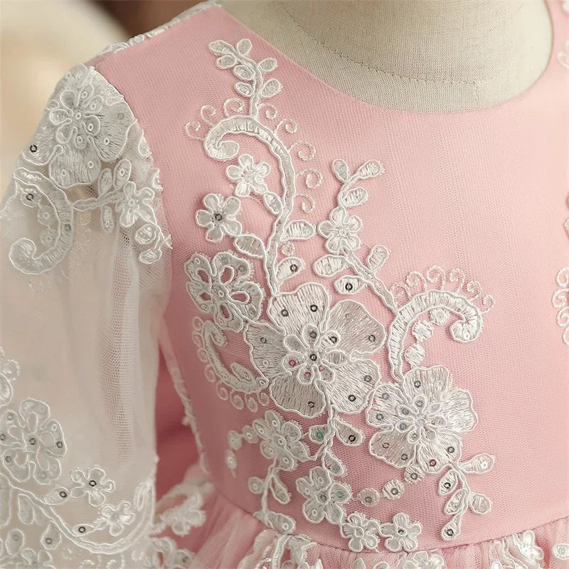 Baby Girl 1st Birthday Dress