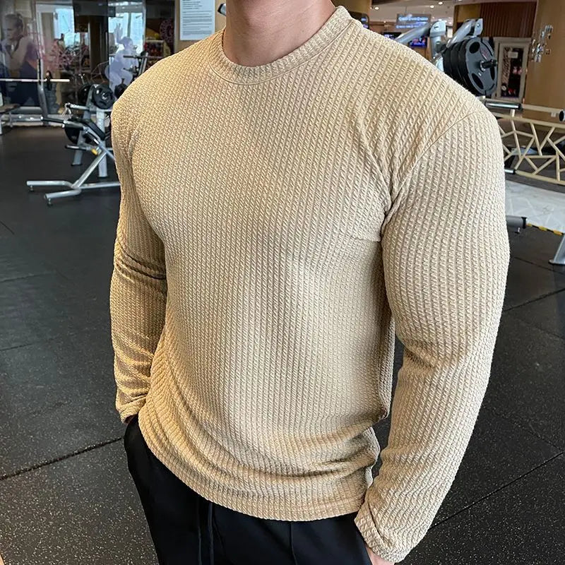 New Muscle Fitness Clothes Men's Trendy Casual Sports