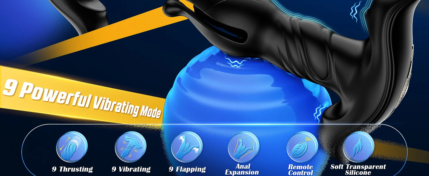 HESEKS Prostate Massager Anal Male Sex  Toys