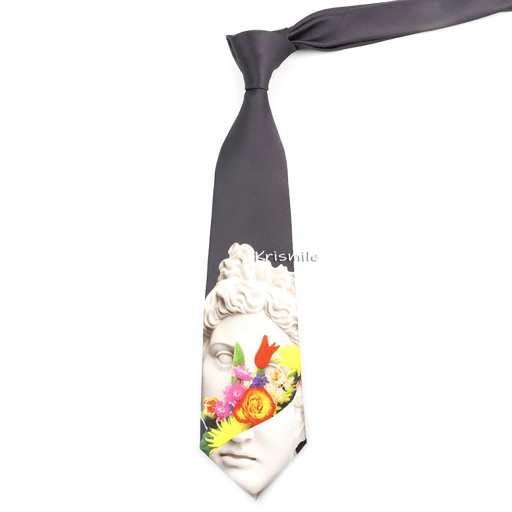 Men's Vintage Imitation Silk Ties 8cm