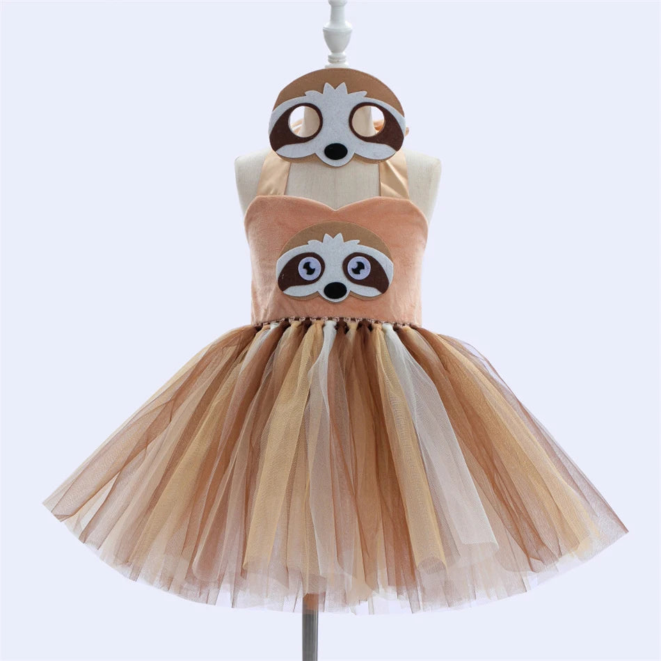 Girl Cartoon Dress Children Cosplay