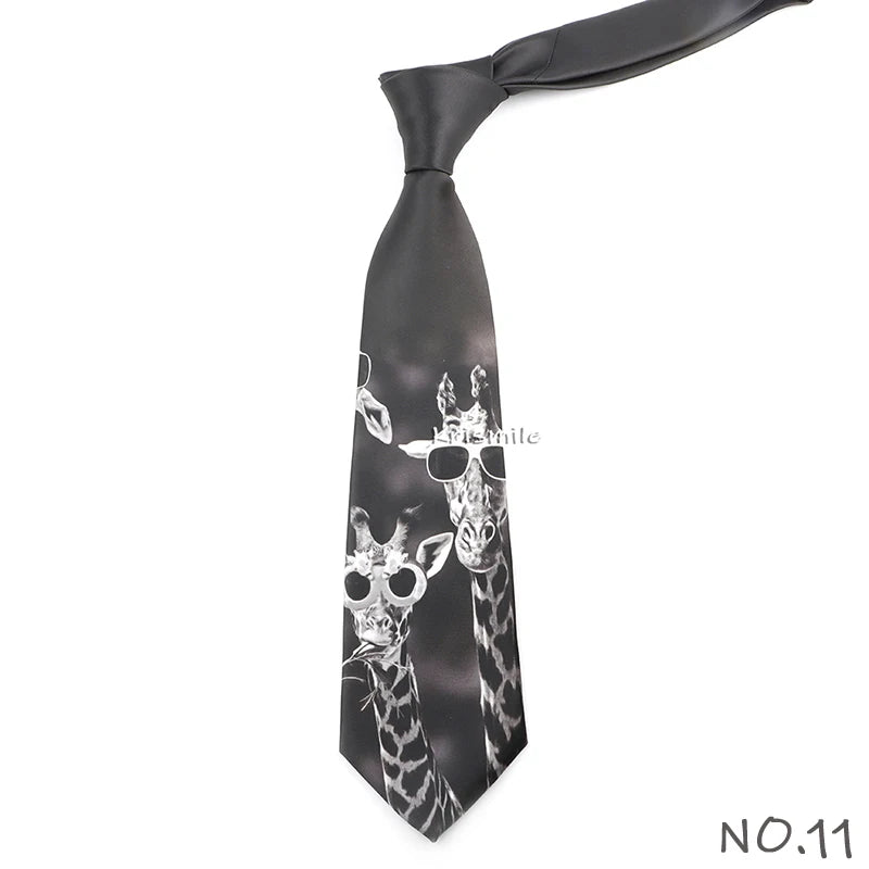 Men's Vintage Imitation Silk Ties 8cm