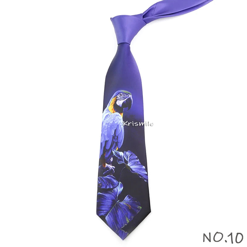 Men's Vintage Imitation Silk Ties 8cm