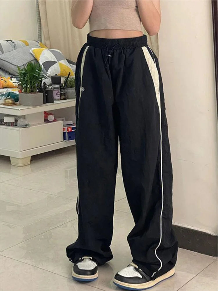 Casual Wide Leg High Waisted Pants