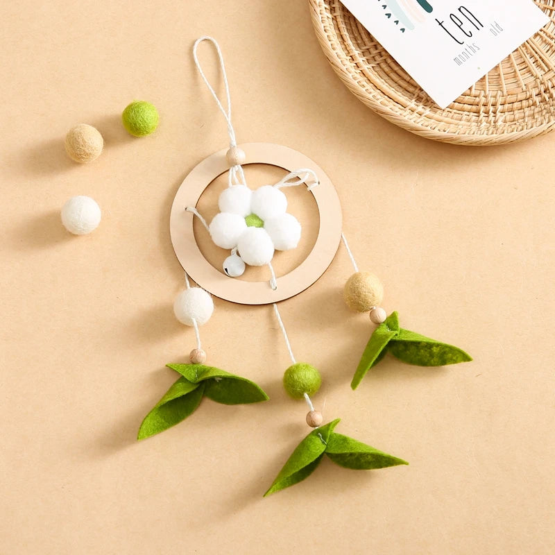 Baby Rattle Toys 0-12Months Newborn Wooden Crib mobile